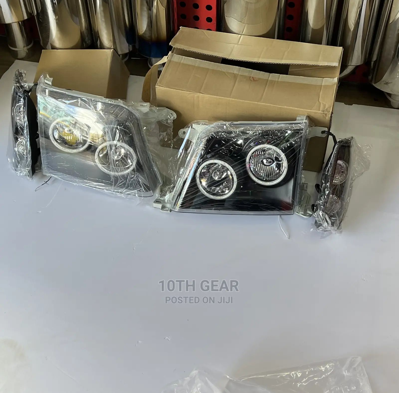 Prado Headlights Head Lamp Prado 90 Prado 95 Headlight LED