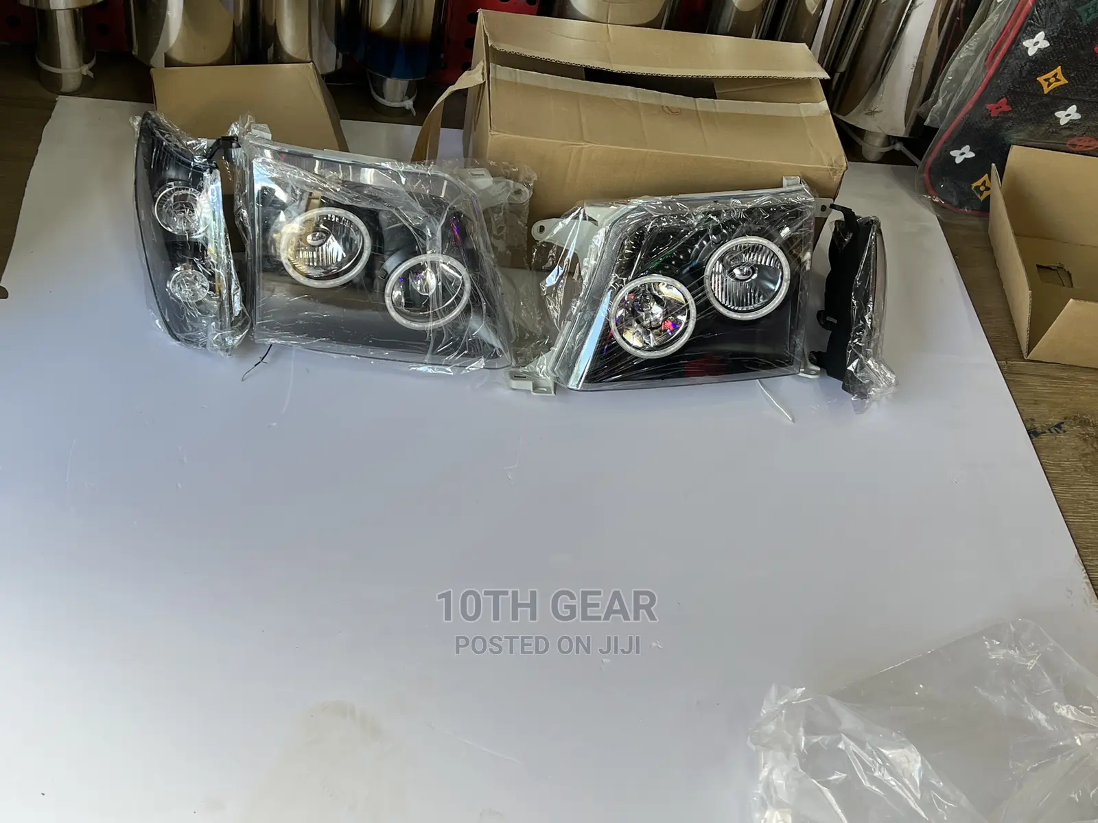 Prado Headlights Head Lamp Prado 90 Prado 95 Headlight LED