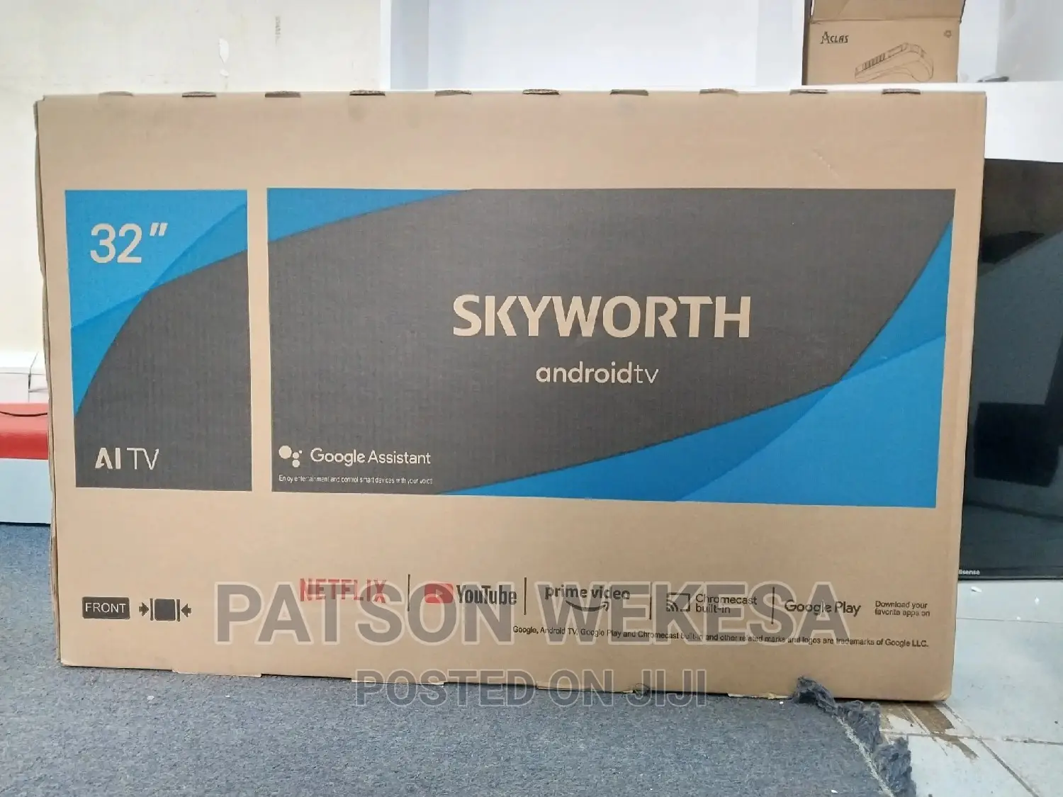 Skyworth 32 Inches Android Smart Led Tv Std6500