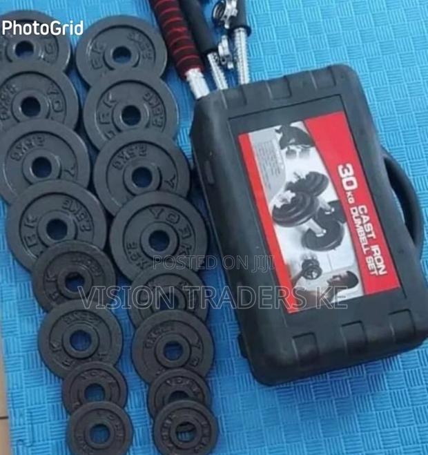*30KGS Chrome Dumbbell Set*