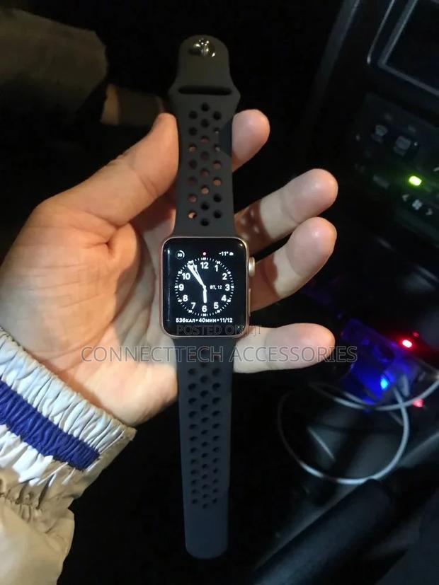 Silcone Strap For Apple Watch Band 44mm/42mm/40mm/38mm Iwatch Band - thumbnail 8