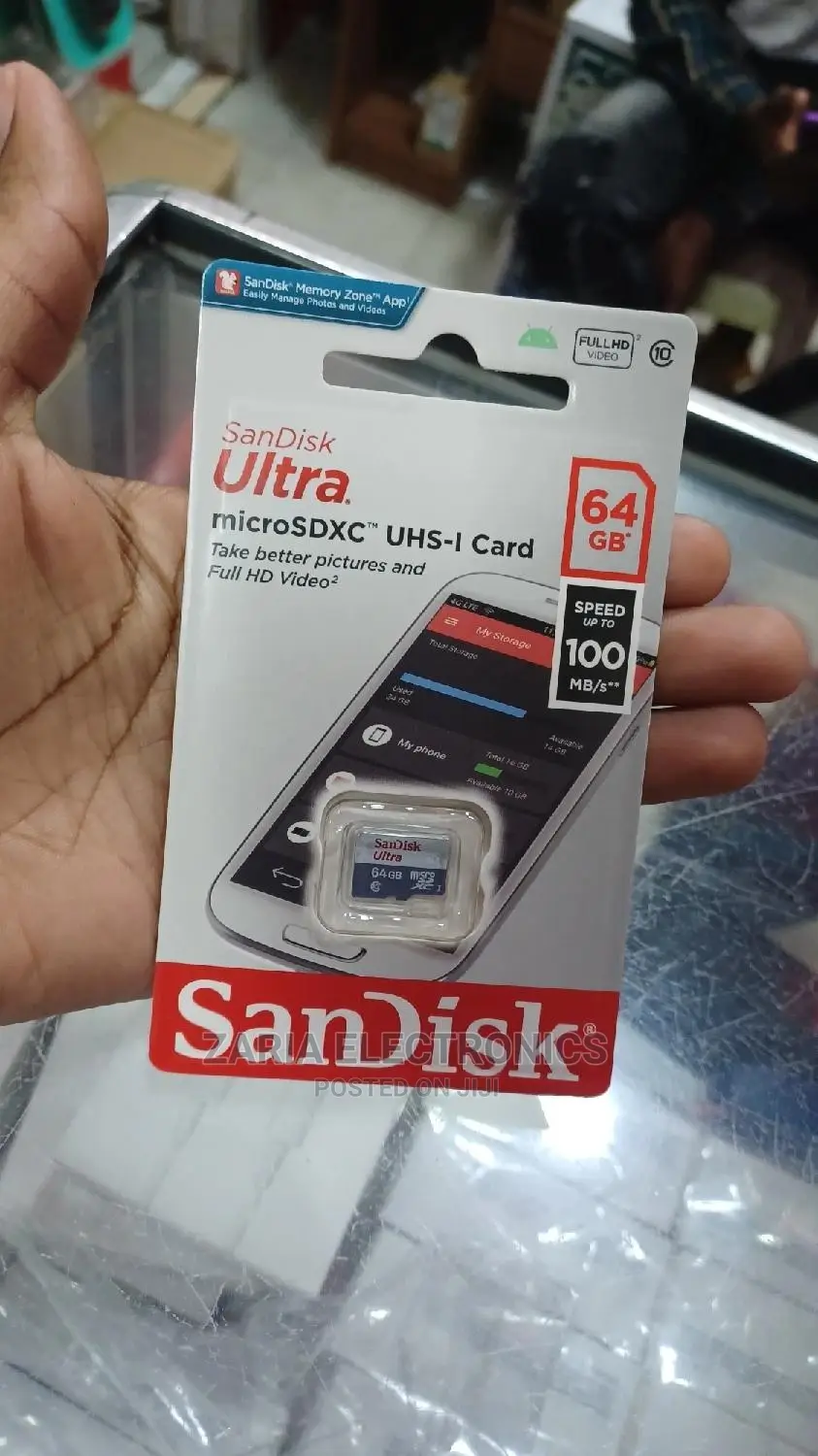 Micro 64gb Sandisk High Speed,/100mbps