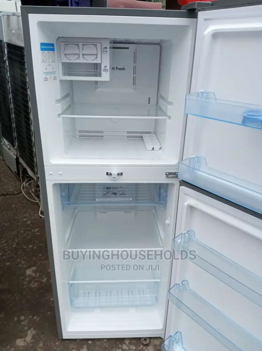 Ramtons 196L Two Door Non Frost Fridge