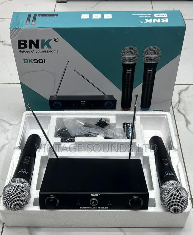 BNK 901 Dual Channel VHF Wireless Microphone - thumbnail 2