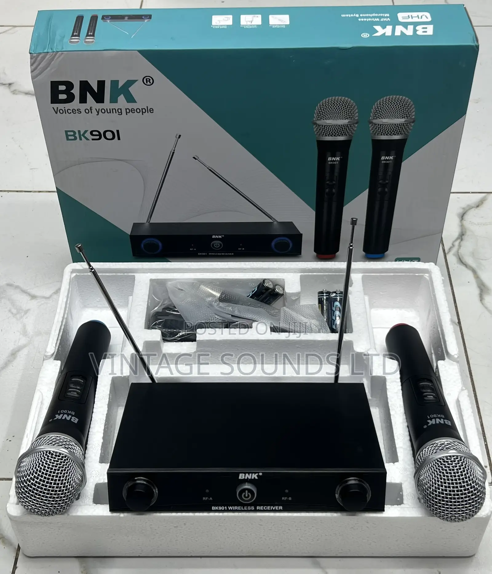 BNK 901 Two Wireless Microphone