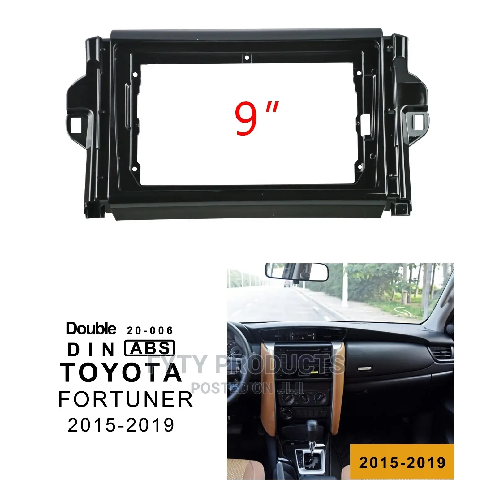 Fascia Frame for Toyota Fortuner 2015-2019