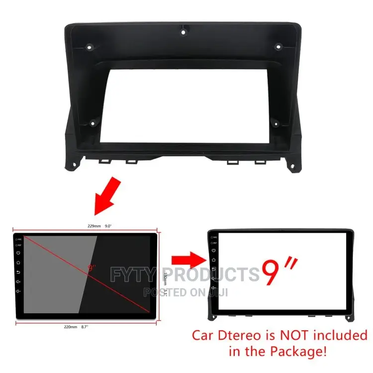 Fascia Frame for Mercedes Benz C Class 3 W204 S204 2007-2014