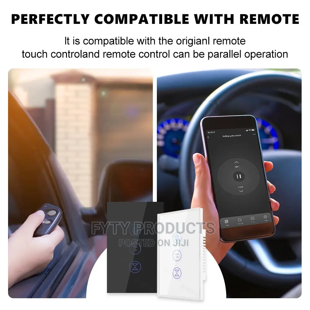 Smart Wifi Touch Switch Garage Rolling Door