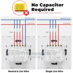 Tuya Zigbee Smart Push Switch Light Switch