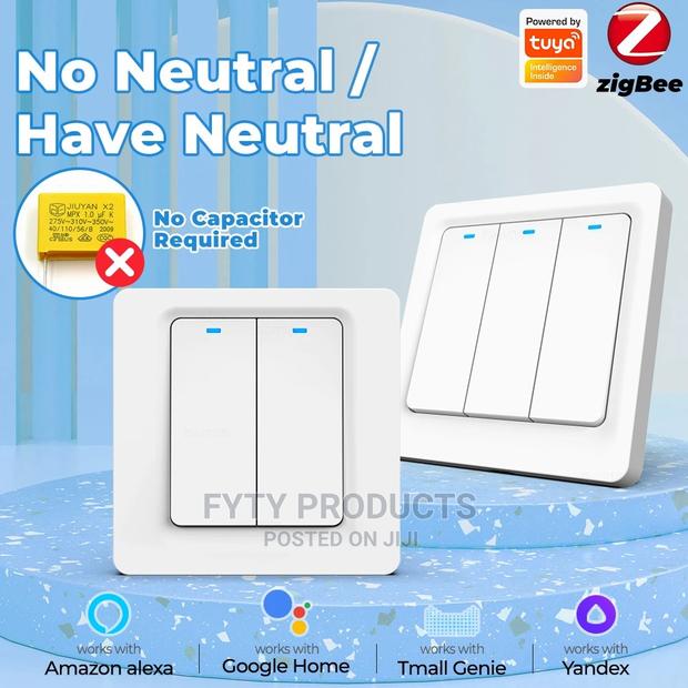 Tuya Zigbee Smart Push Switch Light Switch - thumbnail 7