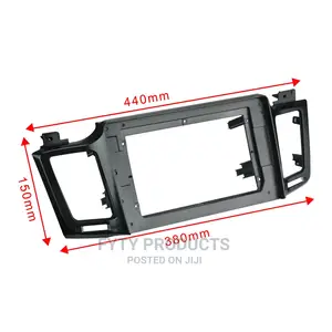 Fascia Stereo Panel DVD Frame for Toyota RAV4 2013-2018