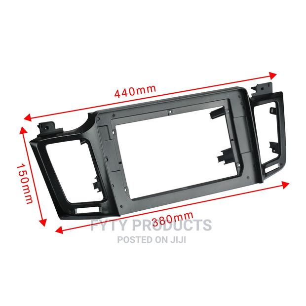 Fascia Stereo Panel DVD Frame for Toyota RAV4 2013-2018 - thumbnail 2