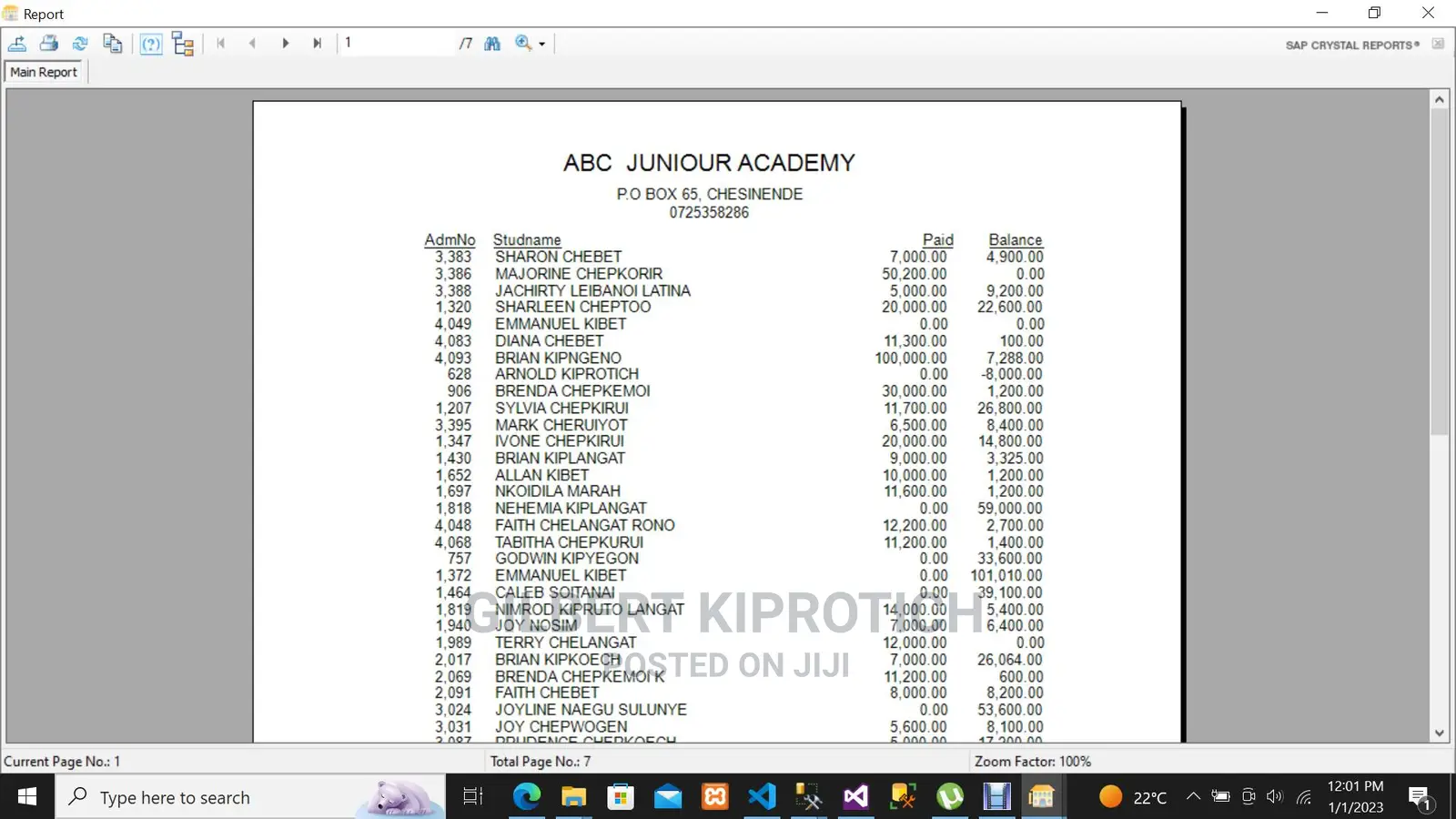 School Erp System