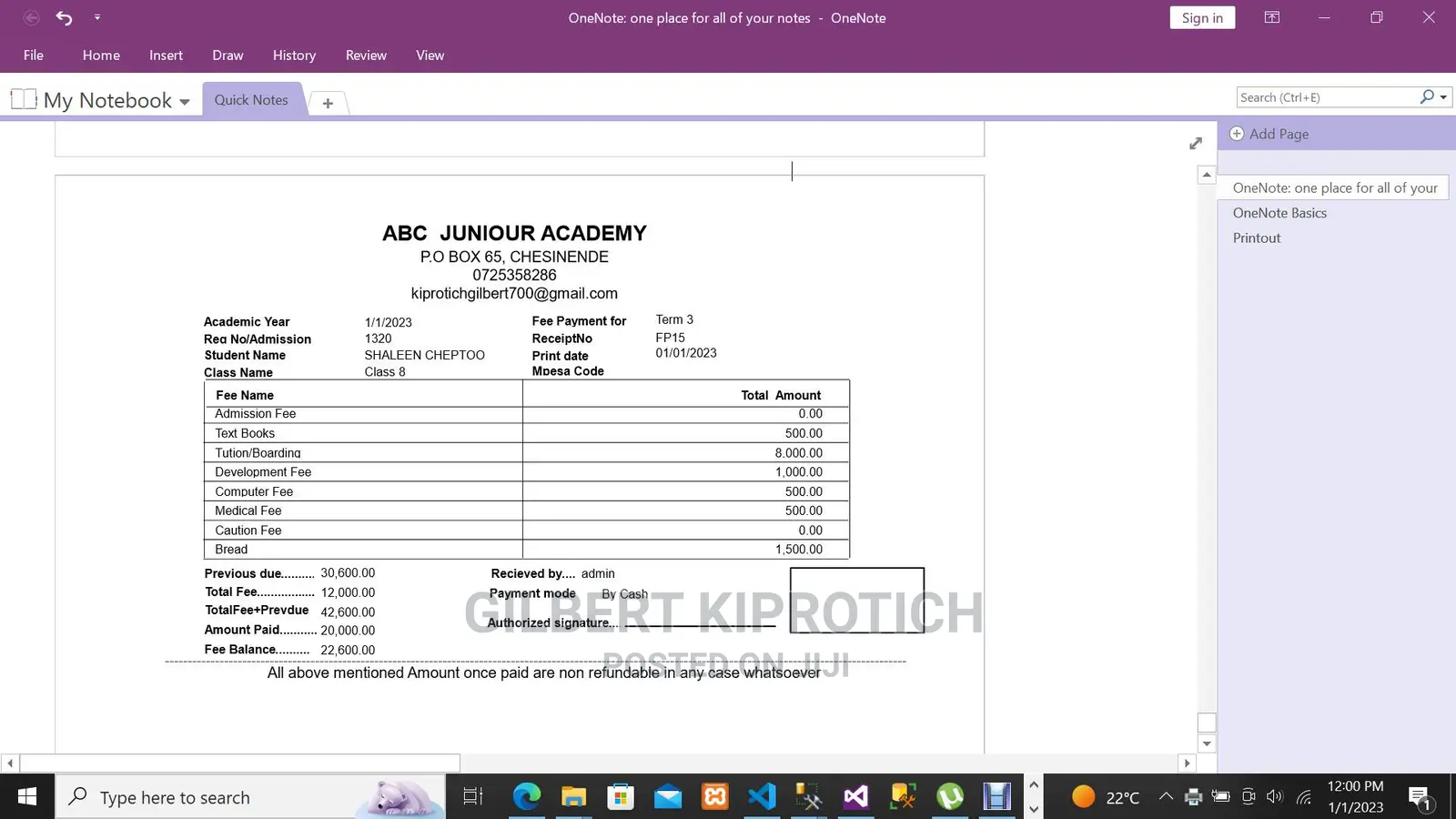 School Erp System