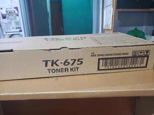 Kyocera TK-675 (TK675) Black Toner Cartridge - thumbnail 2
