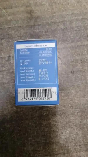 Sinocare Glucose Meter and Srips 50strips