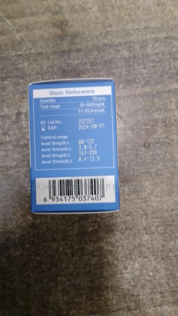 Sinocare Glucose Meter and Srips 50strips - thumbnail 4