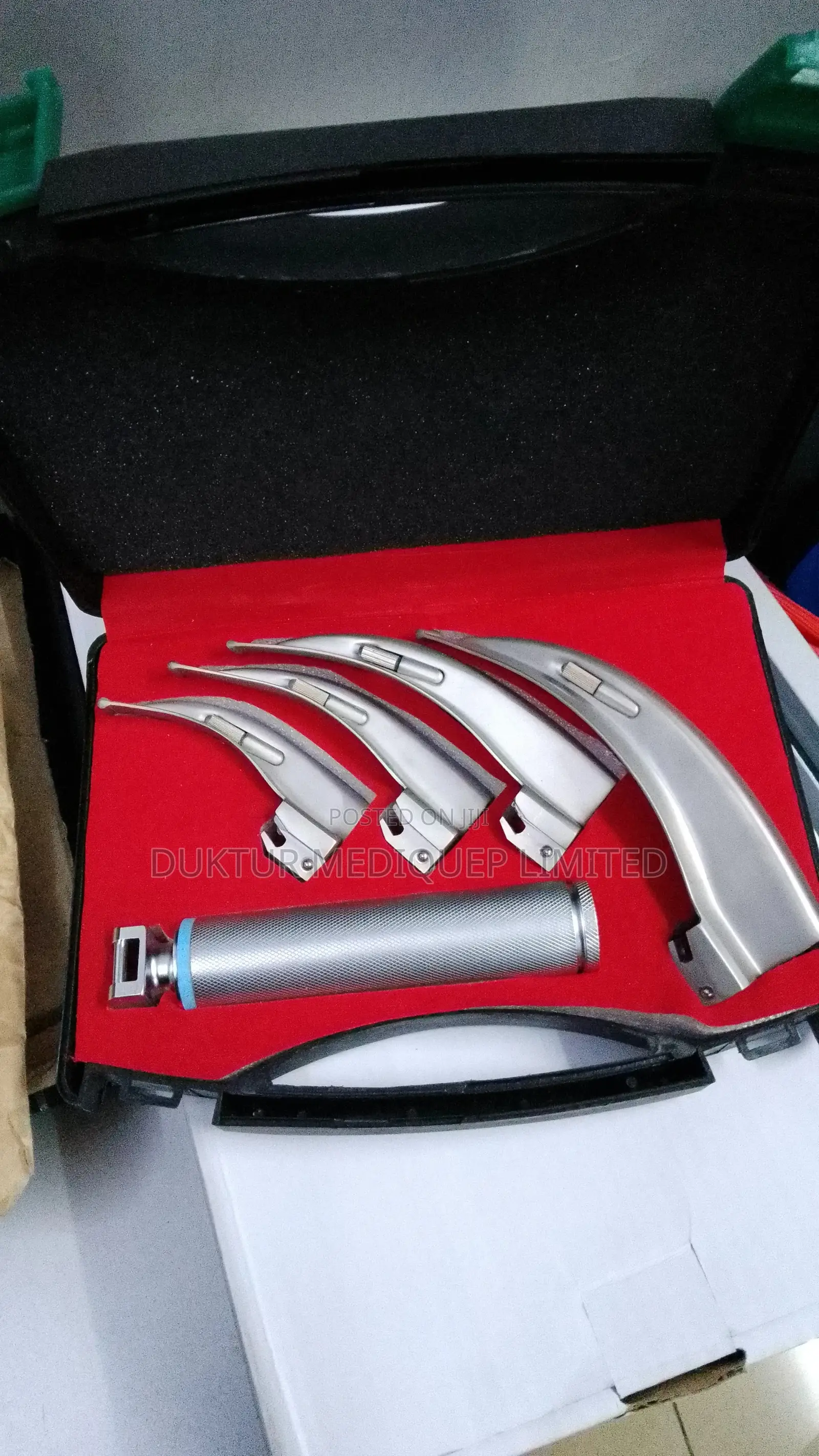 Laryngoscope 4 Blades/ Intubation Kit/ Diagnostic Set Handle