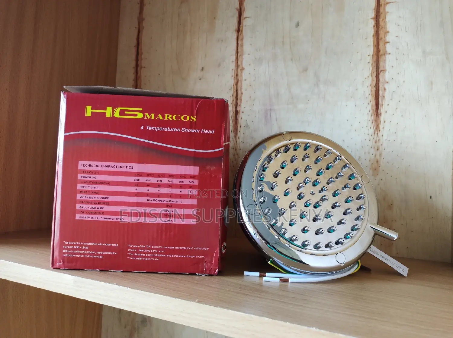 Chrome Instant Shower Hgmarcos Lorenzetti Water Heater Hg Marcos