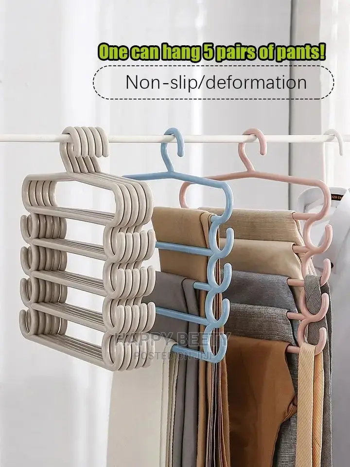 Hard Plastic Trouser Hangers