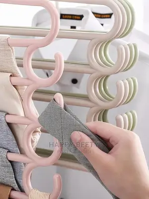 Hard Plastic Trouser Hangers