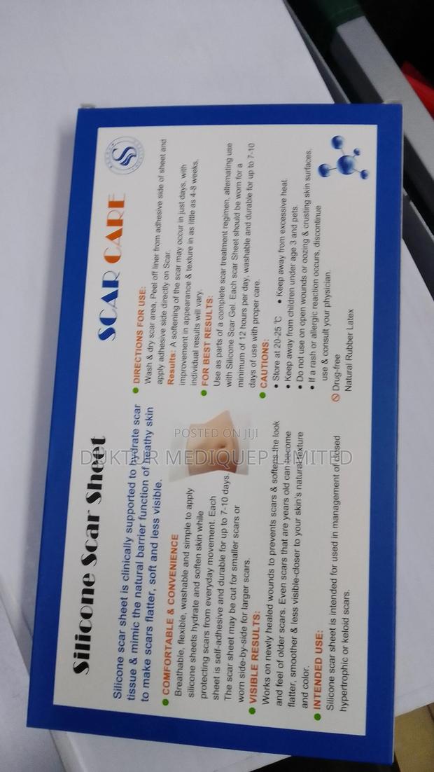 Silicone Scar Gel Sheet 10*18cm - main view