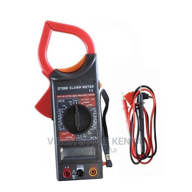 Generic Electronic Digital Clamp Meter Current Volt Tester - main view