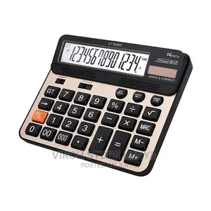 14 Digits Desktop Check Correct E. Calculator(CT-9240c)