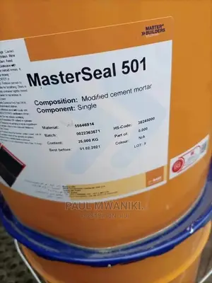 Masterseal 501- Capillary Actioned Waterproofing.