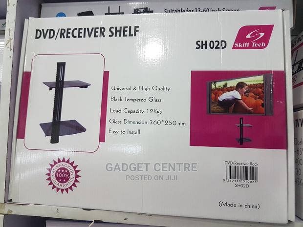 Double Shelf Dvd/Decoder Wall Mount