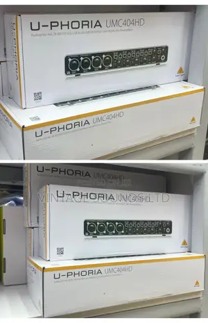 Behringer U-Phoria UMC404HD Audiophile 4x4, 24-Bit/192 KHZ
