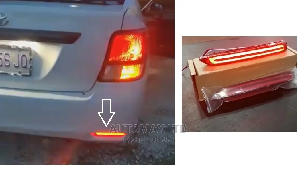 2pcs Rear Bumper Reflector Light for Toyota Axio / Allion