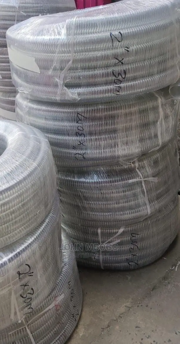 Spring Clear Suction Pipe 2m by 30m