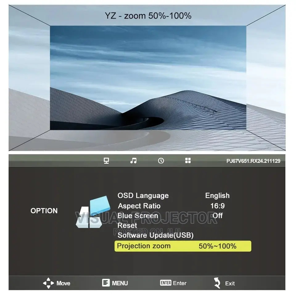 Everycom Mini Probable Projector