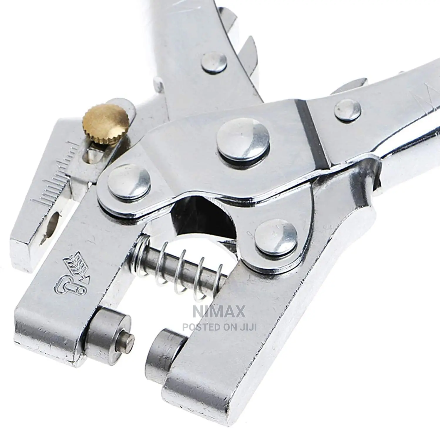 Heavy Duty Eyelet Hole Punch Pliers Set With 100 Eyelets