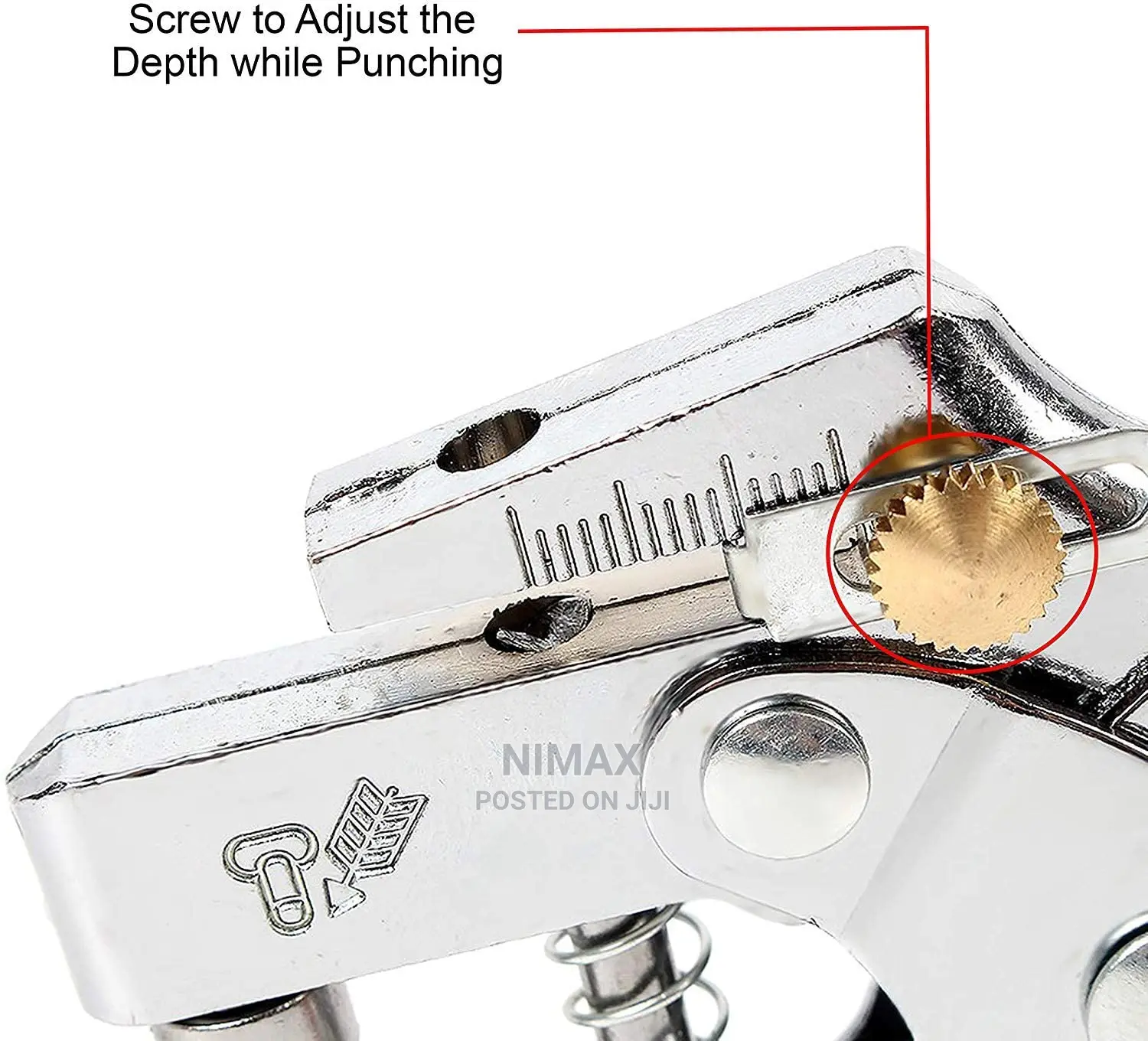 Heavy Duty Eyelet Hole Punch Pliers Set With 100 Eyelets