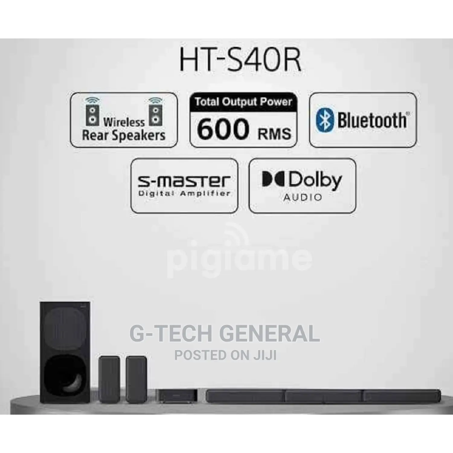Sony Ht-S40r 5.1ch Sound Bar