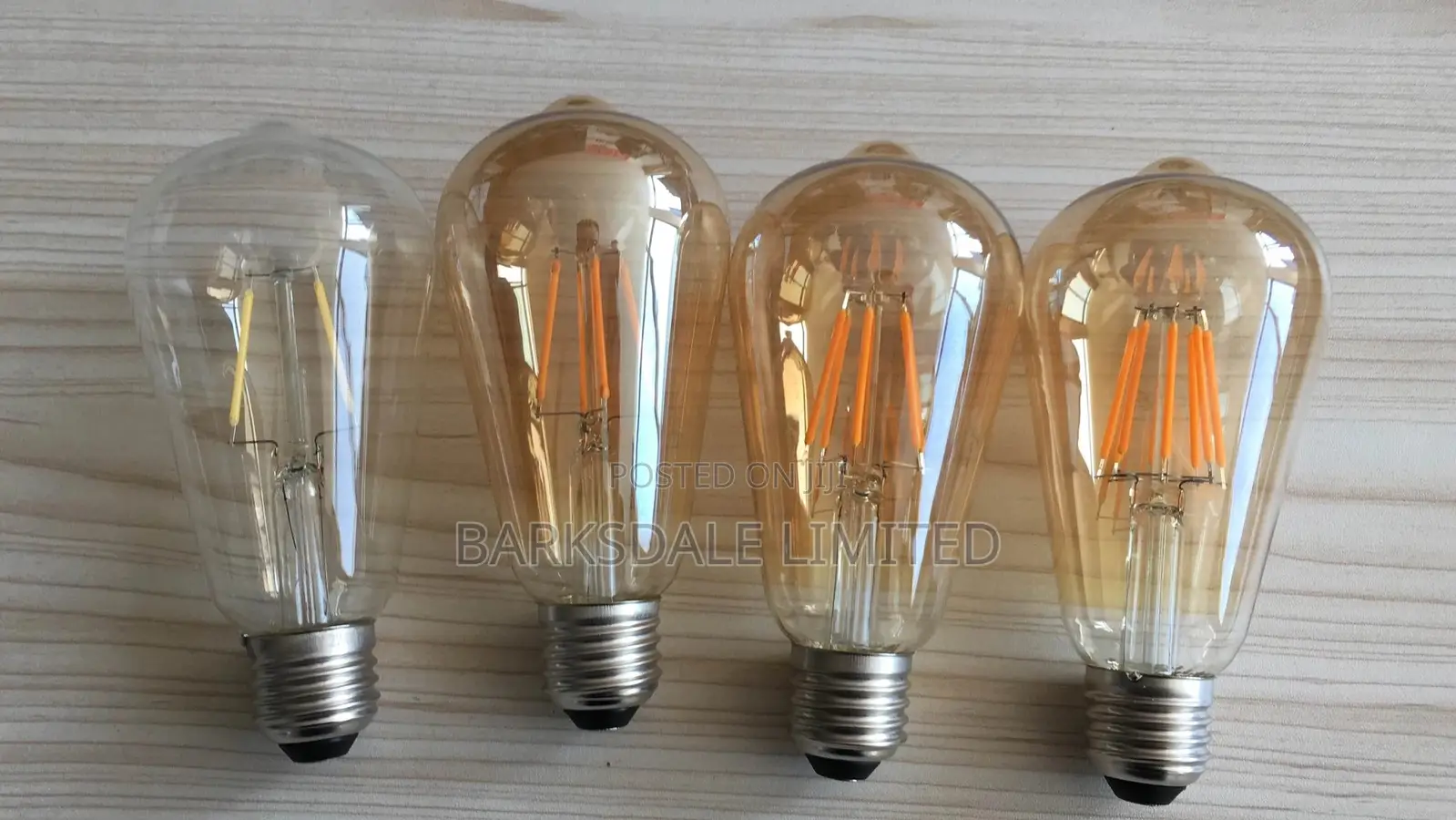 LED Filament Edison Warm White Light Bulb E27screw Dimmable