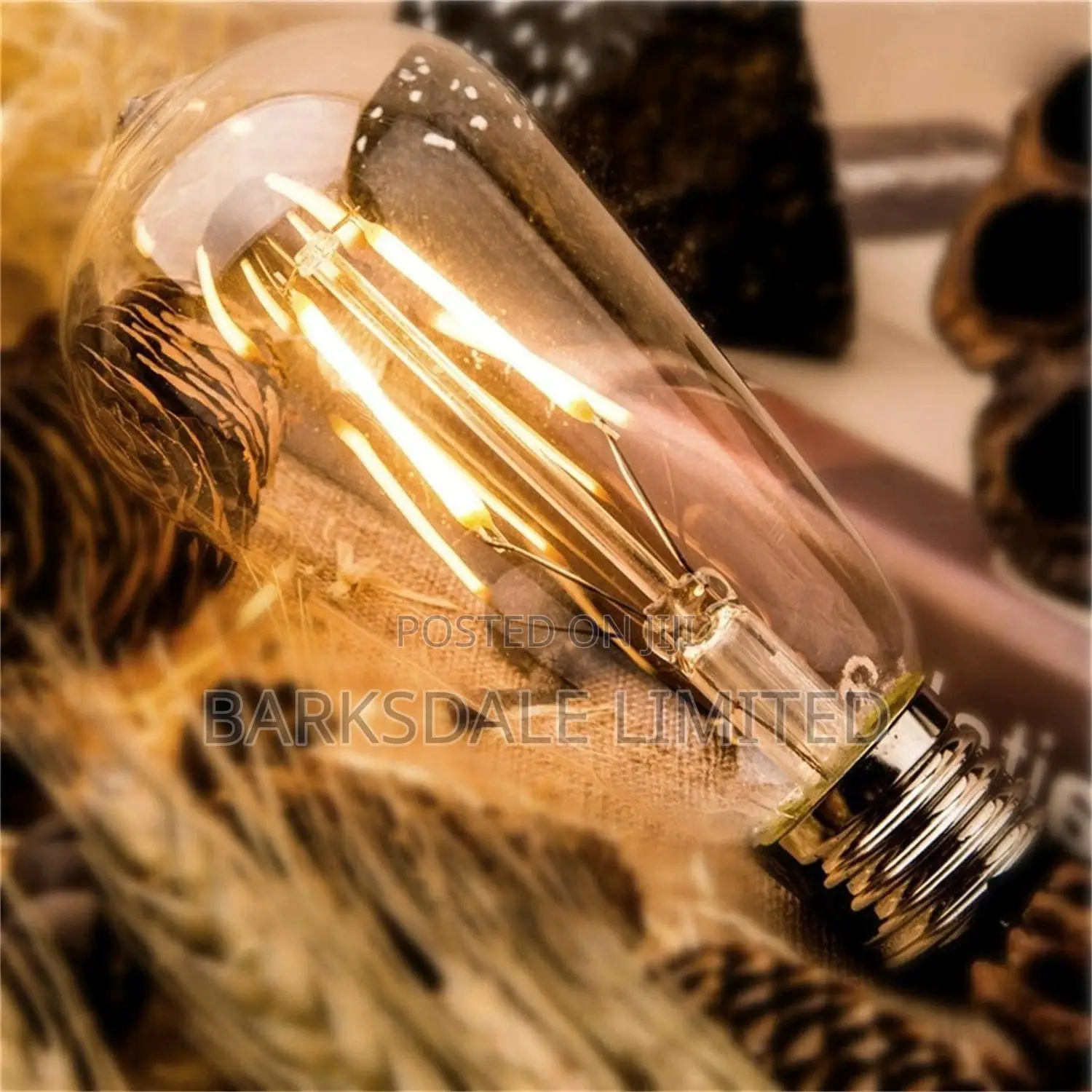 LED Filament Edison Warm White Light Bulb E27screw Dimmable