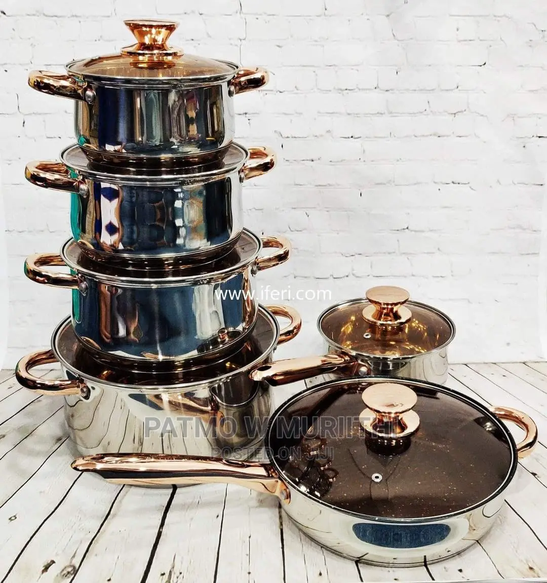 Stainless Steel Cookware/Sufuria-Induction Sufuria/Cookware