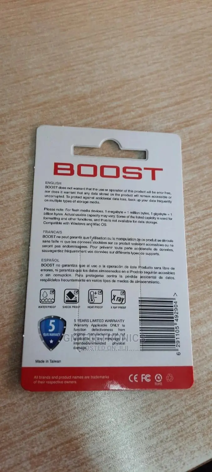 128gb Boost Memory Card.