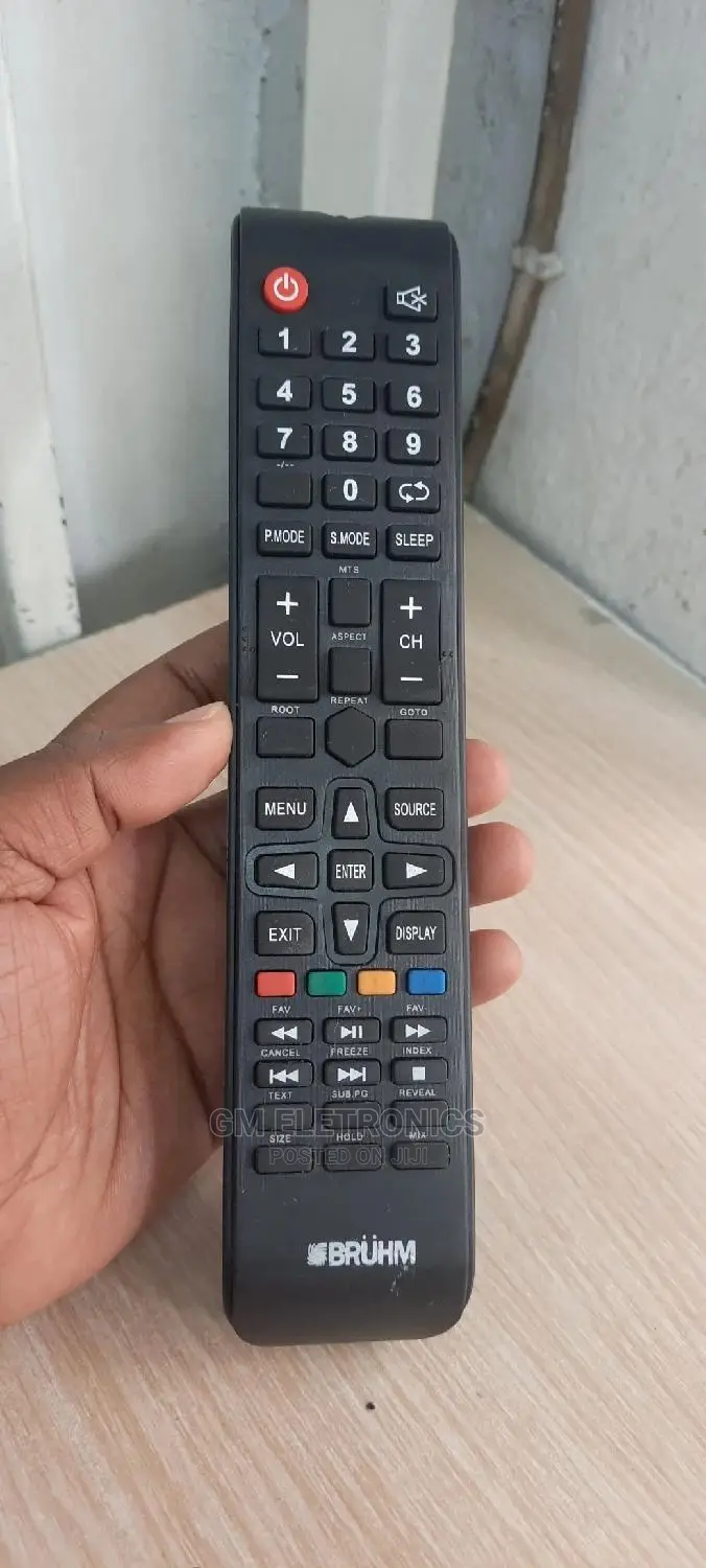 Bruhm Digital Replacement TV Controller.