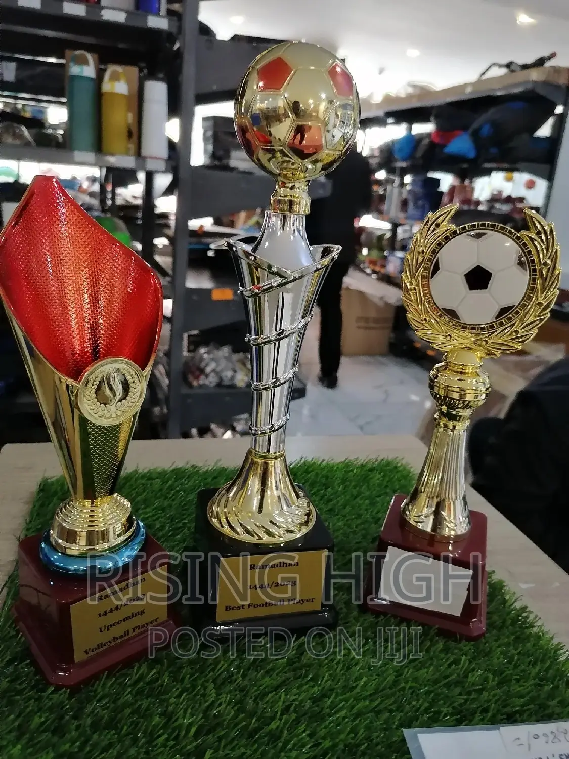 Award Trophies.