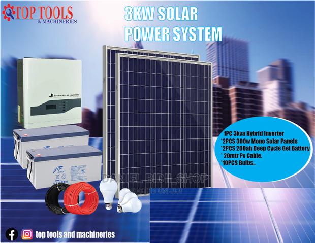 3kw Solar Power System - main view