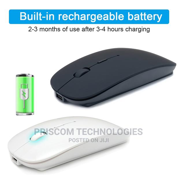 Rechargeable Wireless Mouse With Bluetooth - thumbnail 2
