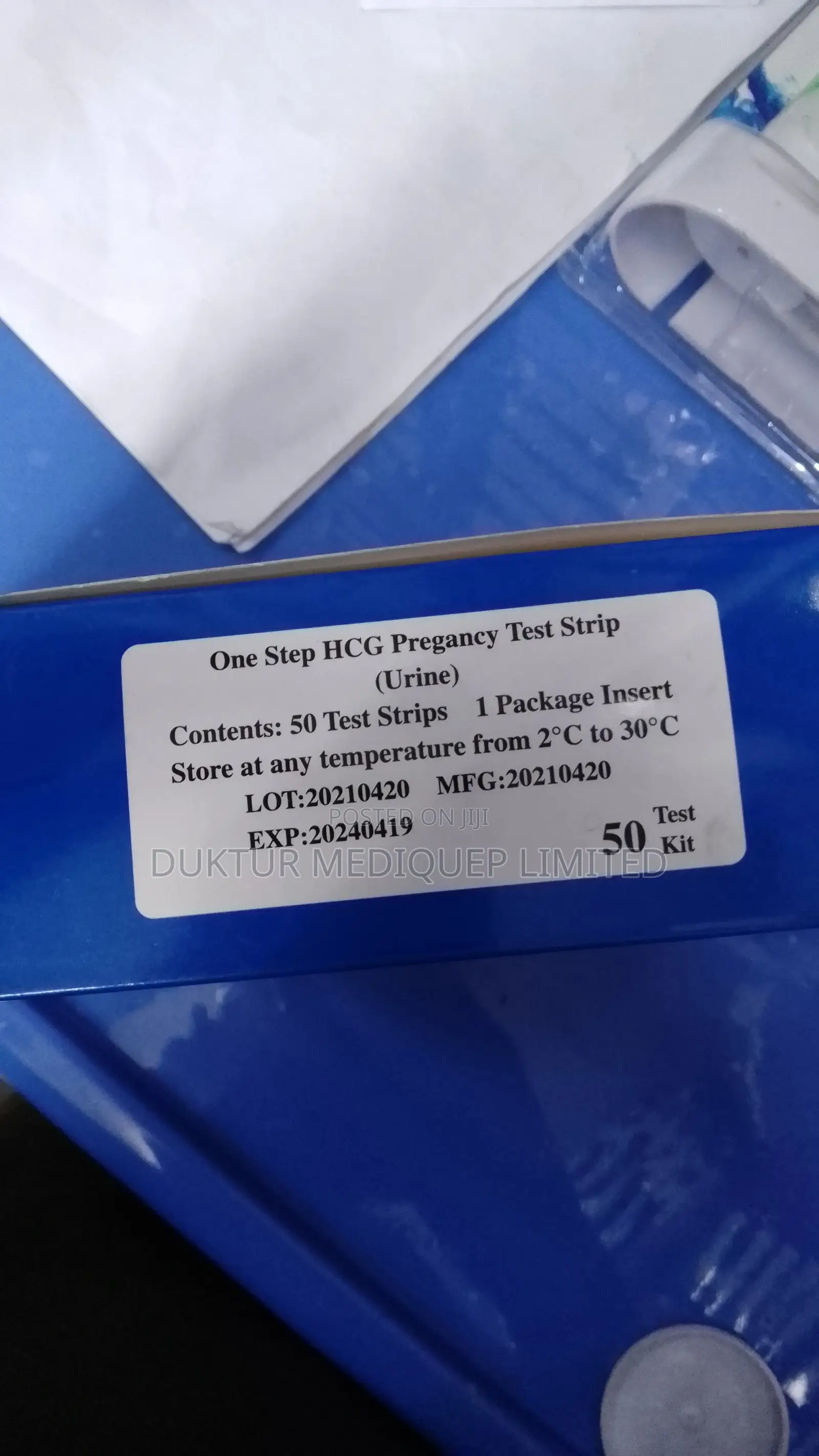 One Step HCG Pregancy Test Strip 50s