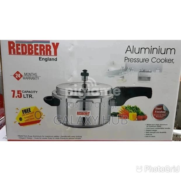 Redberry Pressure Cooker 7.5ltrs - main view