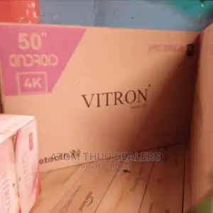 50 Inches Vitron Tv Smart Android Flameless -