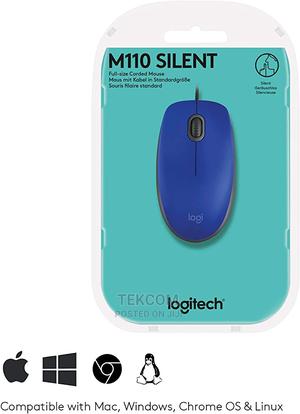 Logitech M110 Wired USB Mouse - thumbnail 2