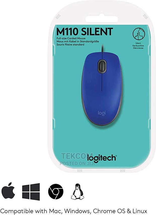 Logitech M110 Wired USB Mouse - main view